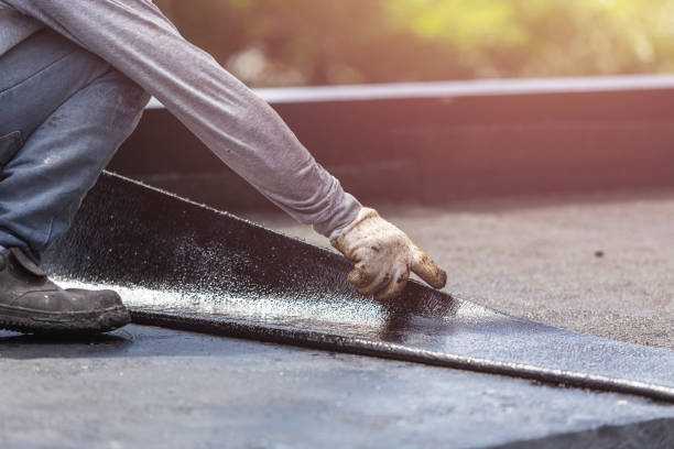 Professional Waterproofing technician working in Carrollton, GA